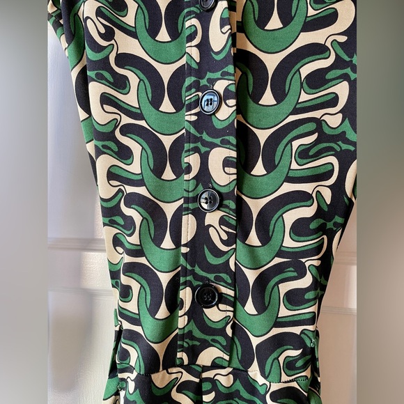 Diane von Furstenberg Silk Long Sleeve Dress, 2 - Picture 7 of 15